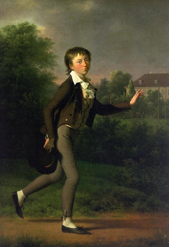 Jens Juel A Running Boy oil painting picture